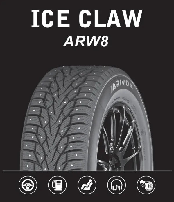 LT245/75R16 ICE CLAW ARW 8